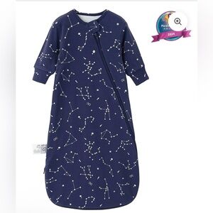 Constellation Print Organic Camel Wool Sleep Sack - 2.5 TOG